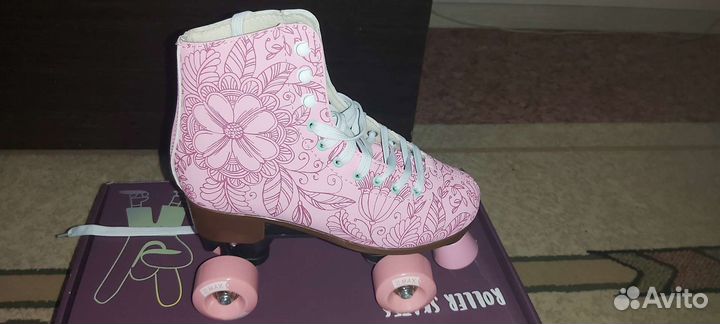Роликовые коньки детские новые 38 размер