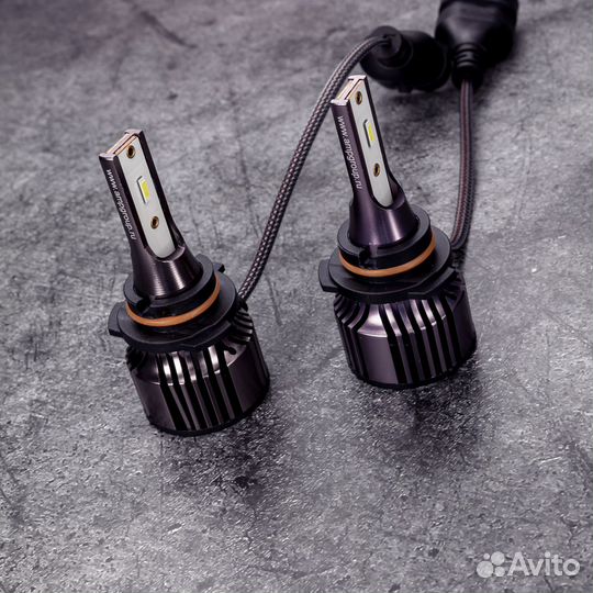 Светодиодная лампа AMP для авто D2 H1 H4 H7 H11 H3