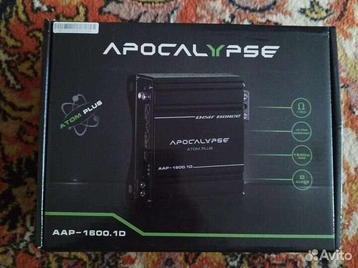 Автомобильный усилитель моноблок