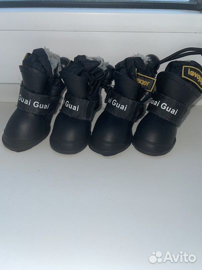 Резиновые сапожки для собак