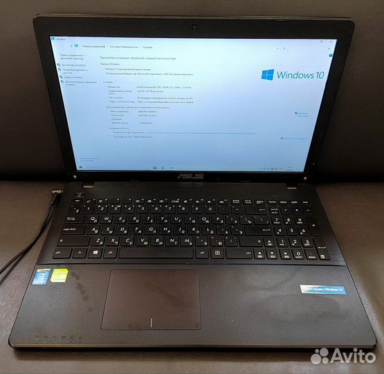 Ноутбук, asus X552M