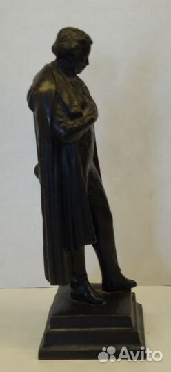 Статуэтка пушкин чугун 1974 г касли. СССР. родная