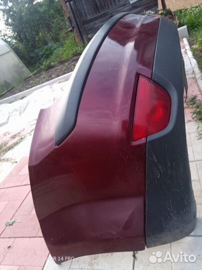 Задний бампер ford focus 2