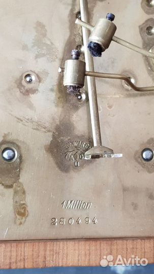 Настенные часы с четвертным боем lenzkirch