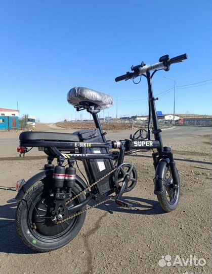 Электровелосипед складной