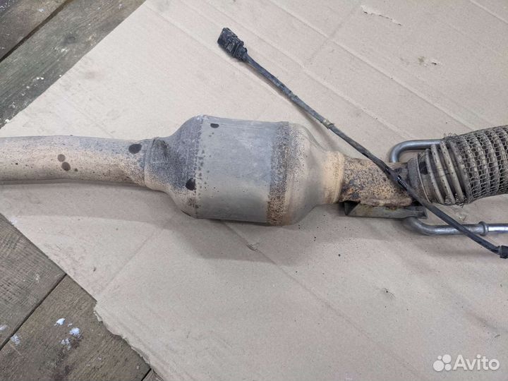 Приемная труба VW Polo Skoda Rapid