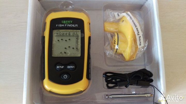 Новый. Беспроводной эхолот lucky Finder FFW 1108-1