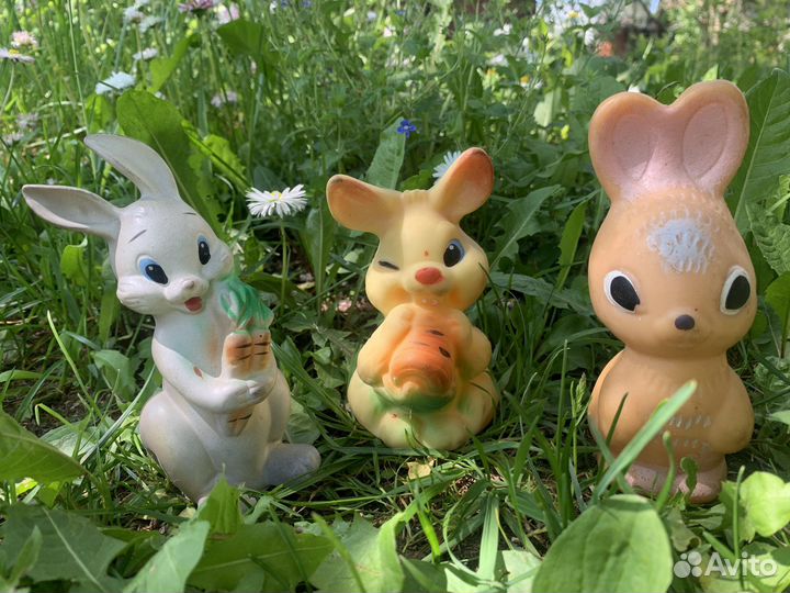 Резиновые игрушки СССР