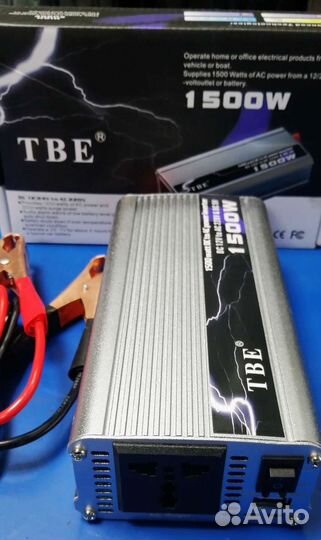 Преобразователь инвертор напряжения 12-220 1500