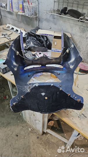 Kawasaki ninja zx9r морда обтекатль пластик