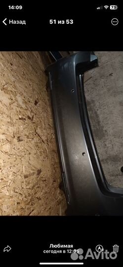 Бампер honda аккорд 8