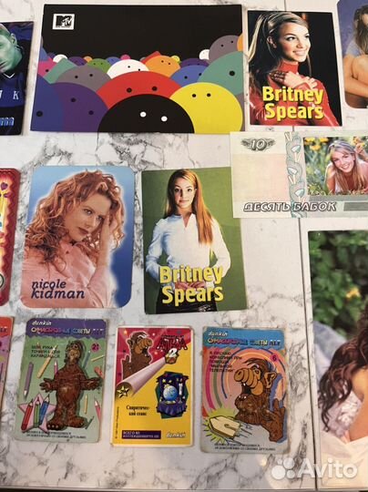 Календарики, открытки, вкладыши (добавила)