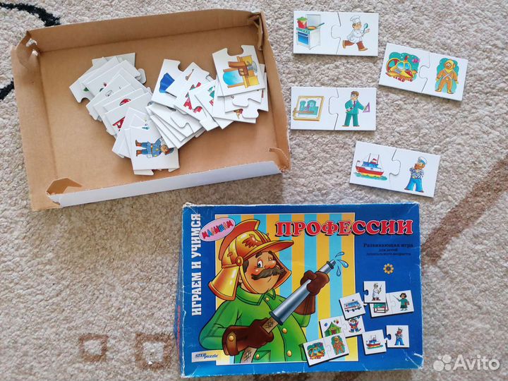 Детские развивающие игры, пазлы, головоломки