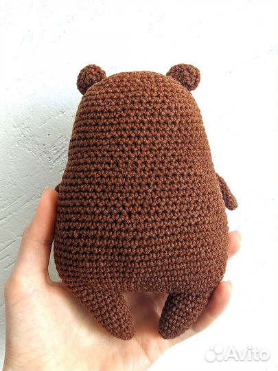 Игрушка вязаная Медведь