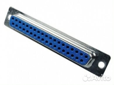 Гнездо DB-15F на кабель+ крепеж