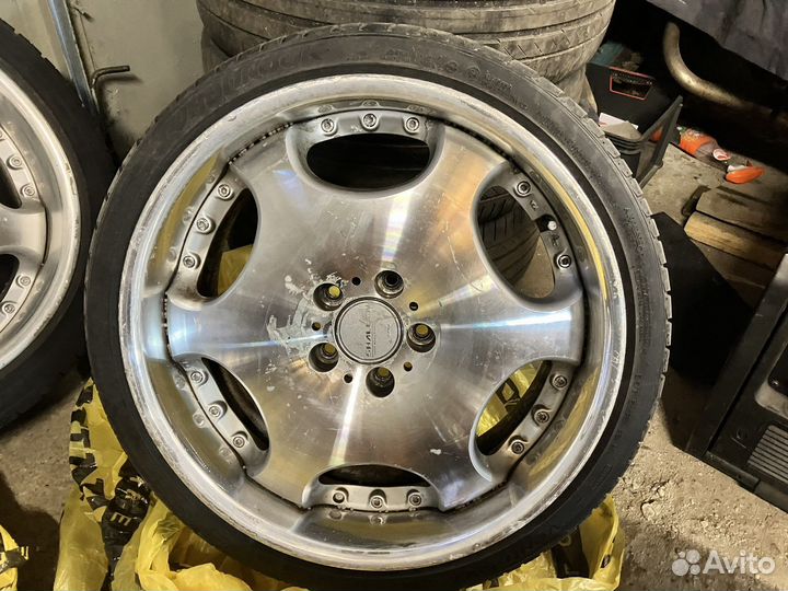 Разноширокие диски R19 AME shallen