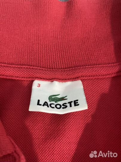 Поло мужское Lacoste (Лакосте), 44 р