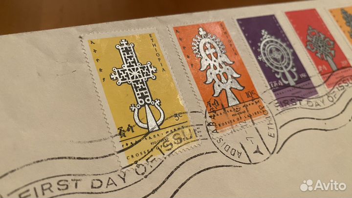 Марки Эфиопия 1967