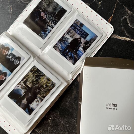 Печать фото полароид на Instax share sp-2