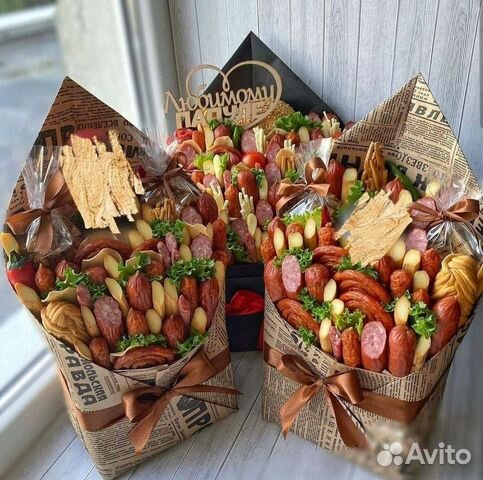 Съедобные букеты