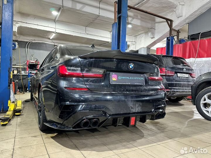 Диффузор / элероны / насадки для BMW G20