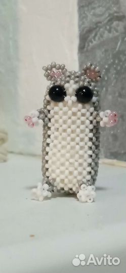 Фигурки из чешского бисера