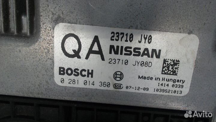 Блок управления двигателем Renault Koleos, 2009