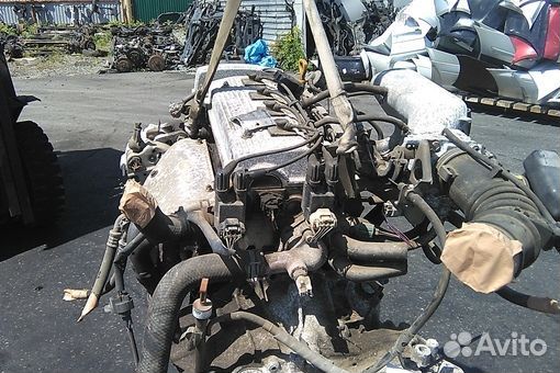 Двигатель в сборе двс toyota premio AT210 4A-FE 19