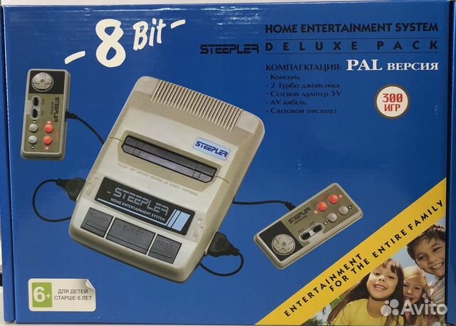 Игровая приставка Steepler 300 игр