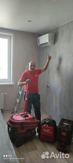 Установка кондиционера