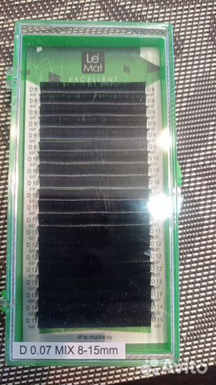 Ресницы для наращивания, материалы