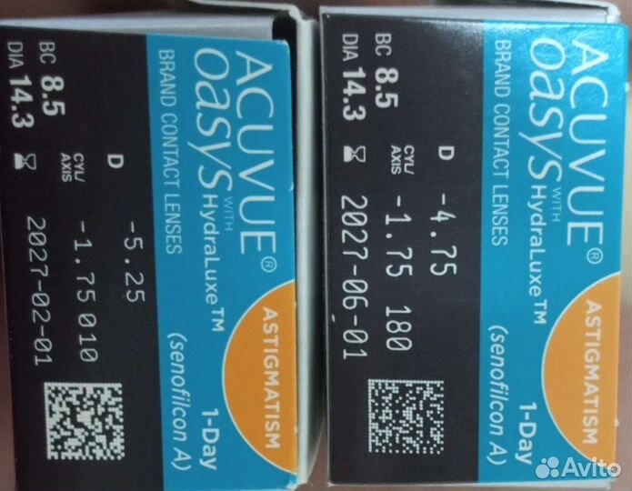 Линзы контактные acuvue oasys 1 day