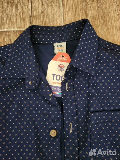 Рубашка для мальчика новая 122-128