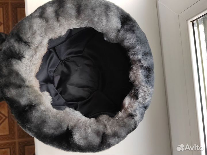 Шапка зимняя меховая женская мутон