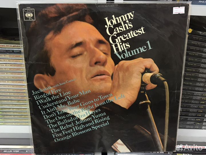 Johnny Cash виниловые пластинки lp