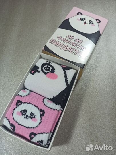 Носки панда 2 пары