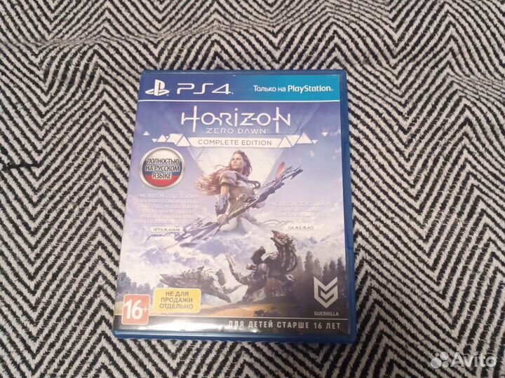 Horizon Zero Dawn диск на ps4