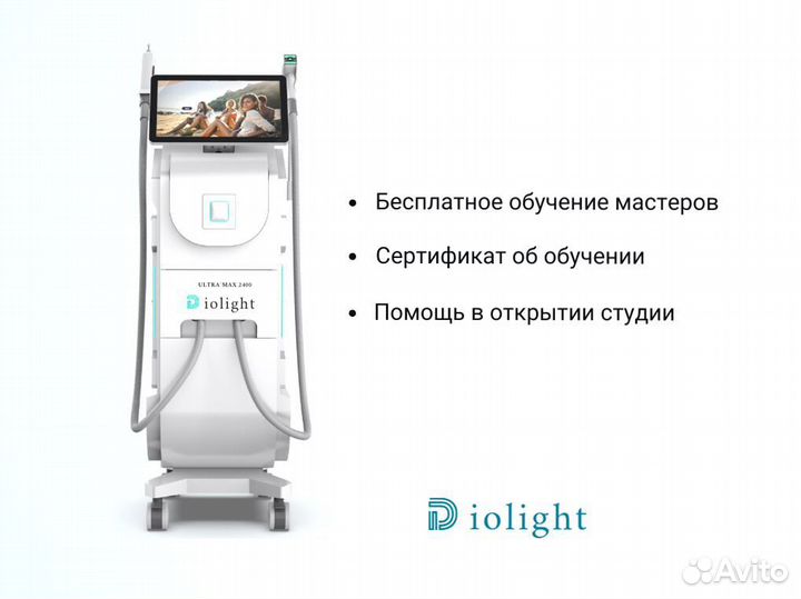 Диодный лазер Диолайт Ultramax 2400в