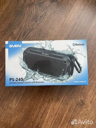 Блютуз колонка sven ps-240