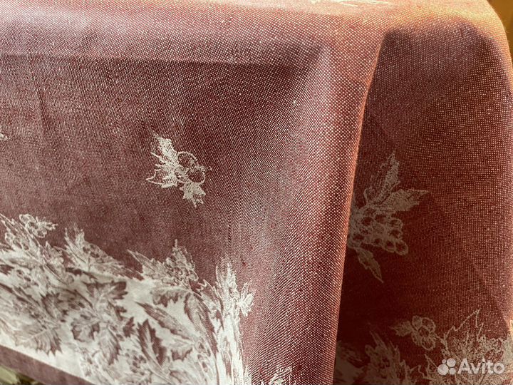 Новогодние скатерти лен экспорт