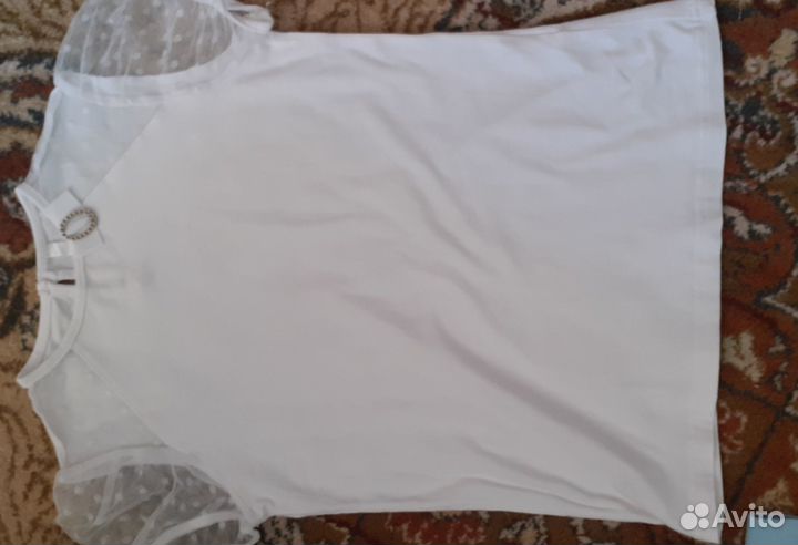 Блузки для девочки, школьные