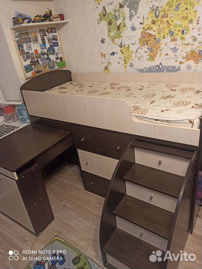 Кровать чердак