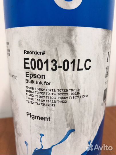 Чернила InkTec (E0013-01LC) пигментные для Epson 1