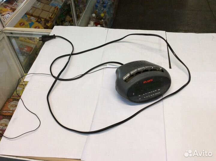 Радио часы будильник