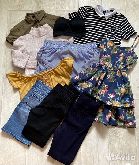 Женские вещи пакетом xs-s