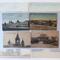 Почтовая карточка с видами Москвы и др. городов, Советск