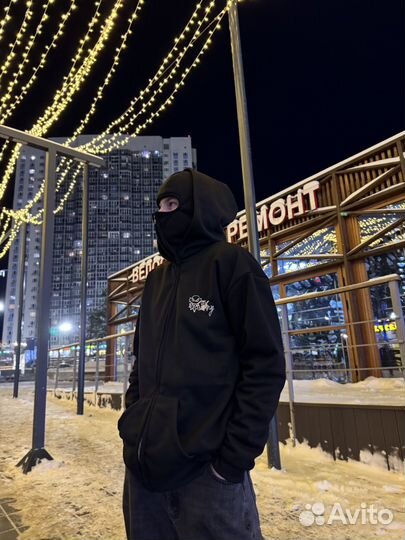 Зип худи балаклава