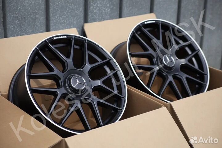 Диски Mercedes AMG r20 5/112 Matt Black