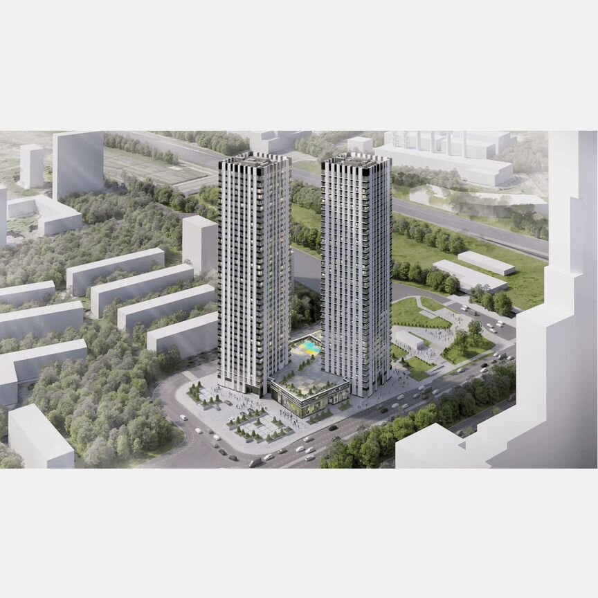 2-к. квартира, 76 м², 6/36 эт.