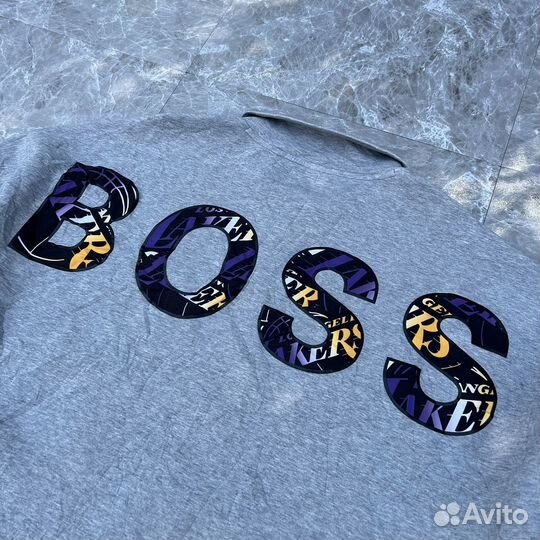 1/4 Зип Hugo Boss Lakers